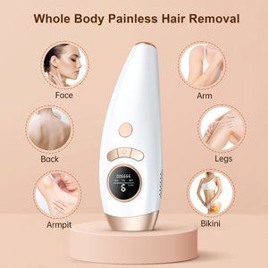 IPL Hair Removal Laser Permanent Hair Removal 999900 Flashes At-Home Hair Remova